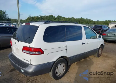 2002 Toyota Sienna Le/Xle из США, поврежденный, VIN 4T3ZF13C62U429045